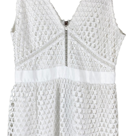Abercrombie & Fitch White Lace Midi Dress S - Picture 6 of 14